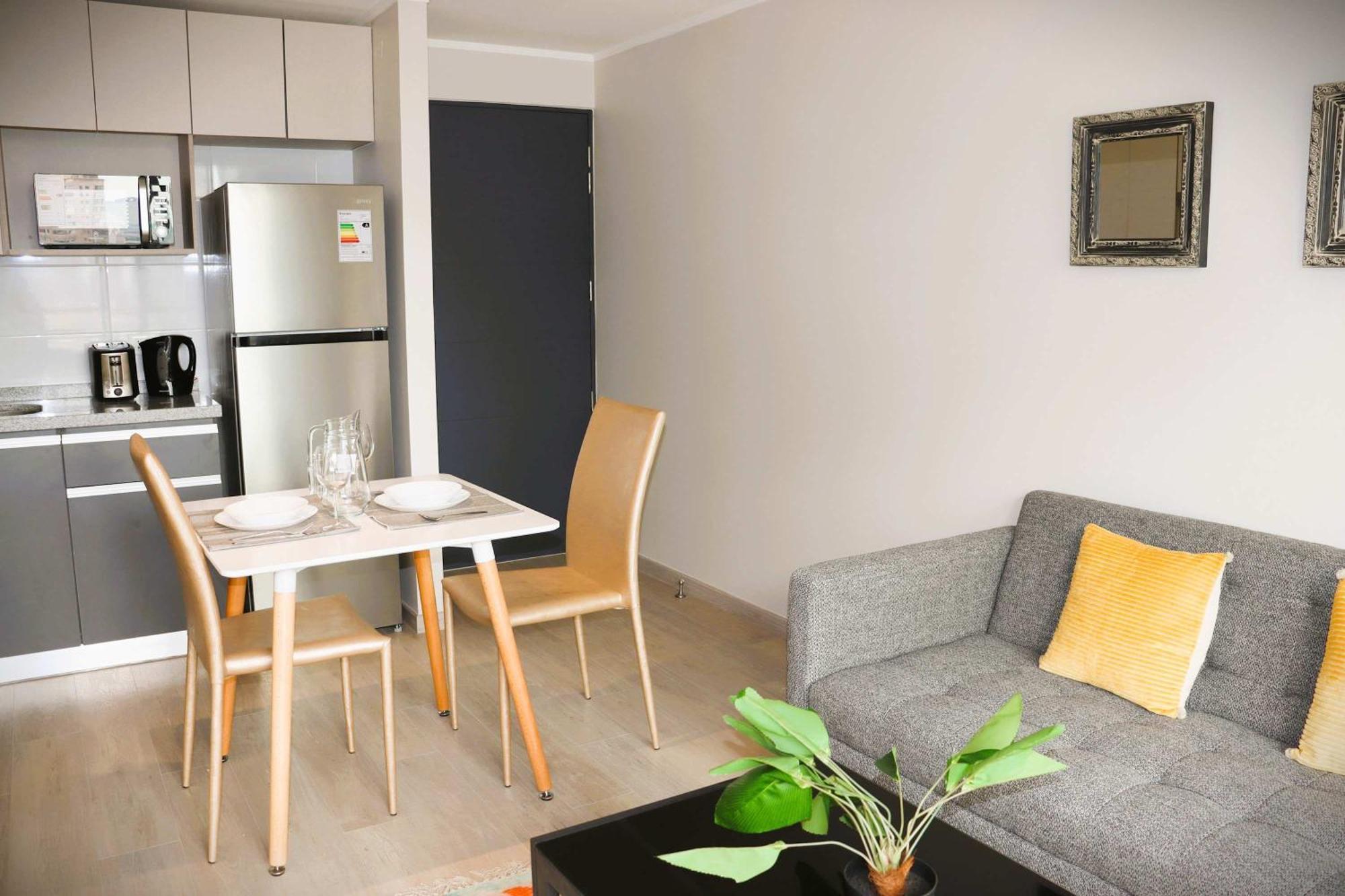 Apartamento Hom I Dpto 1d1b 2pax Centro Calle Serrano Santiago de Chile
